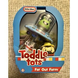 Little Tikes Toddle Tots "Far Out Farm" Alien-Themed Playset New
